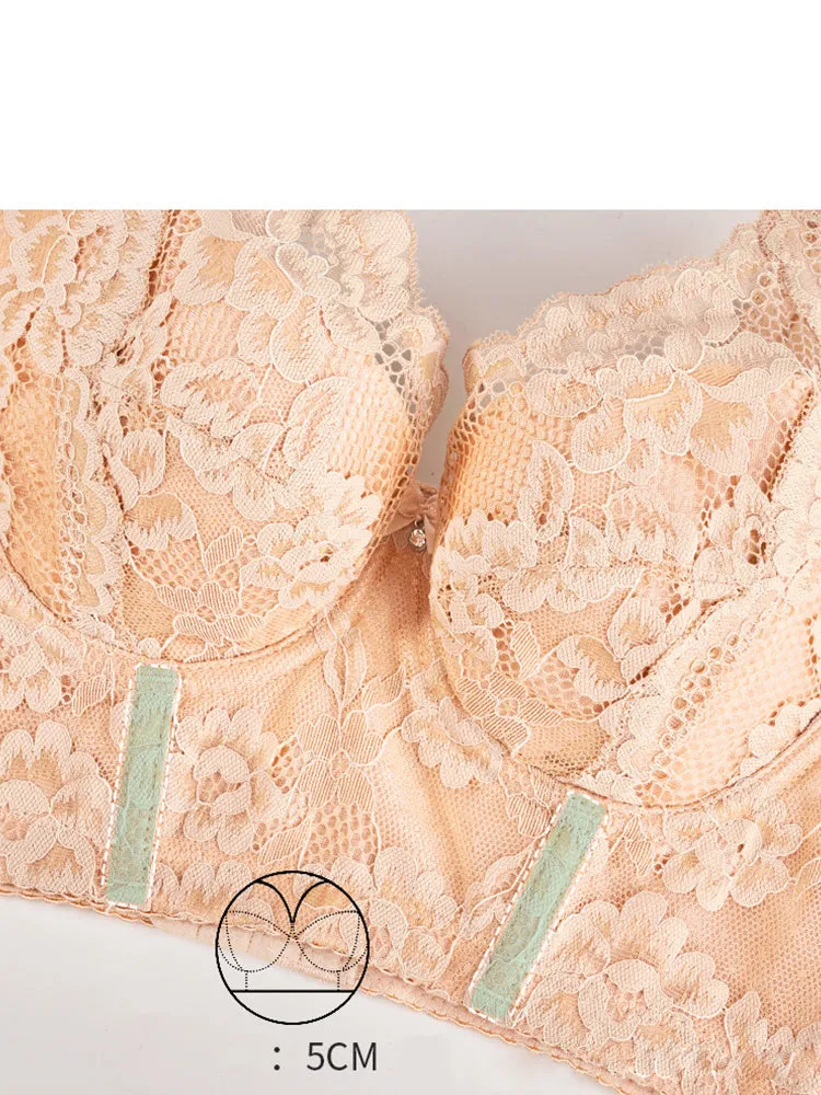 Sexy Underwire Push up Minimizer Lace Bras
