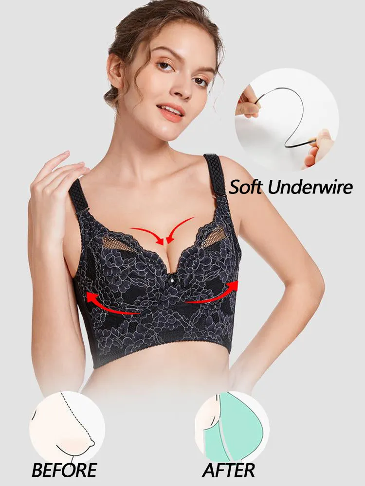 Sexy Underwire Push up Minimizer Lace Bras