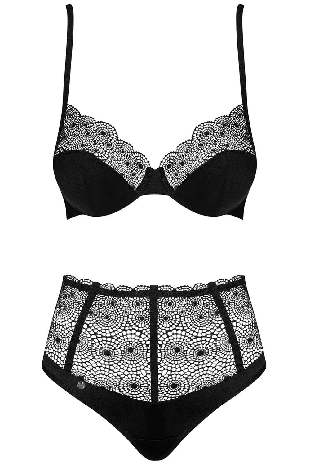 Sharlotte Underwired Bra & High Waist Thong