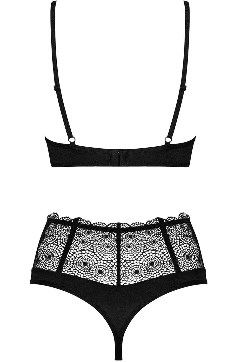 Sharlotte Underwired Bra & High Waist Thong