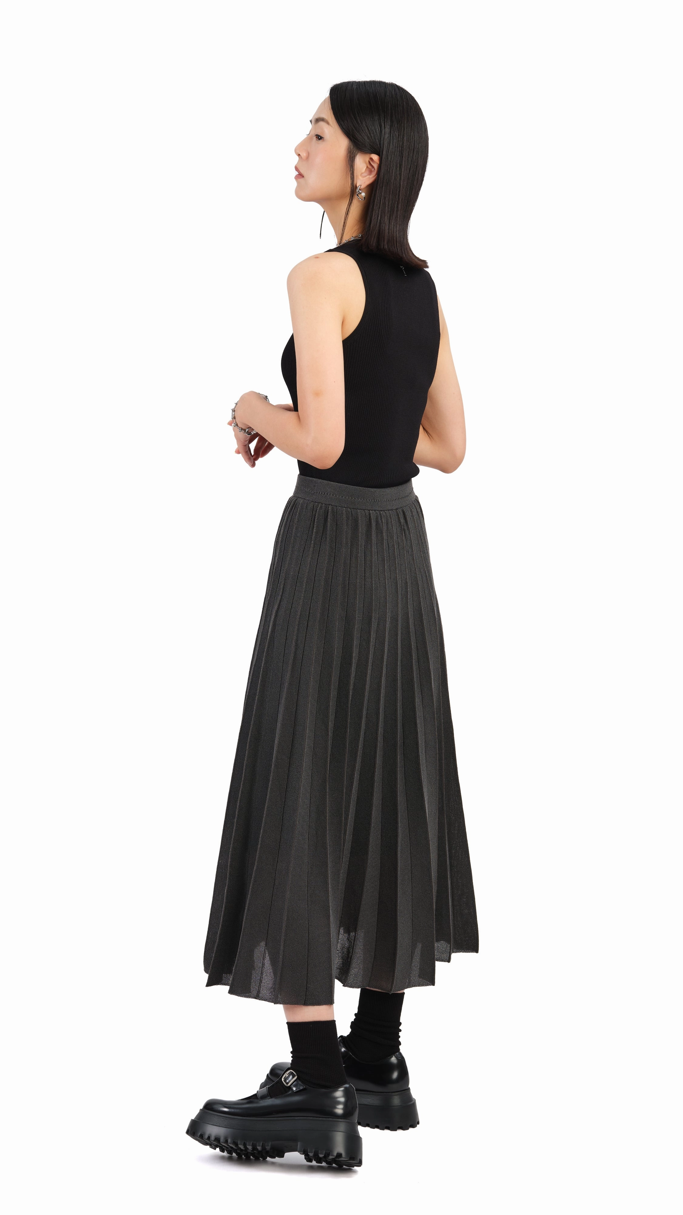 Sheer Knit Skirt