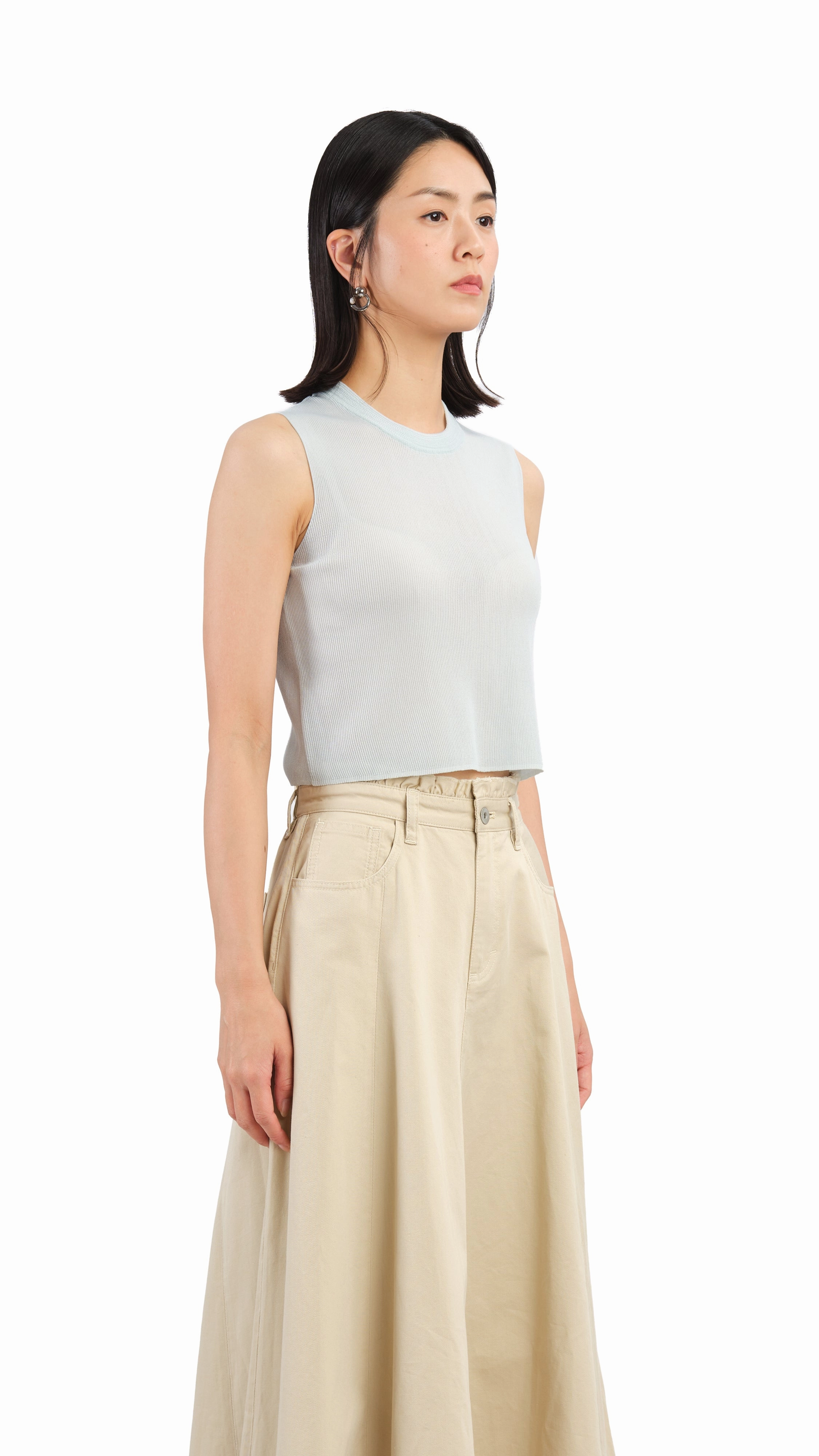 Sheer Knit Vest