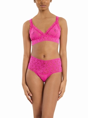 Signature Lace® Crossover Bralette  Marmalade Pink