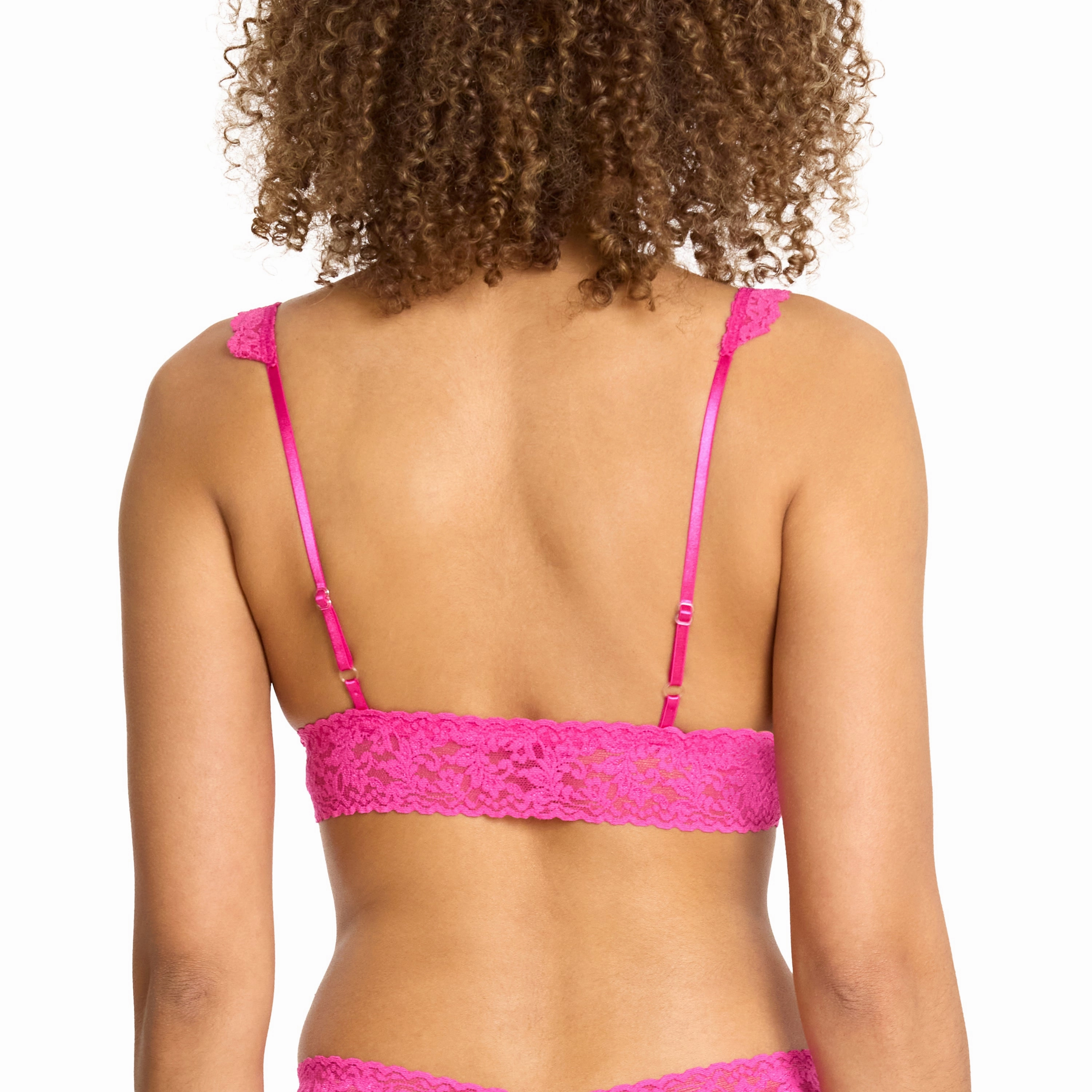 Signature Lace® Crossover Bralette  Marmalade Pink