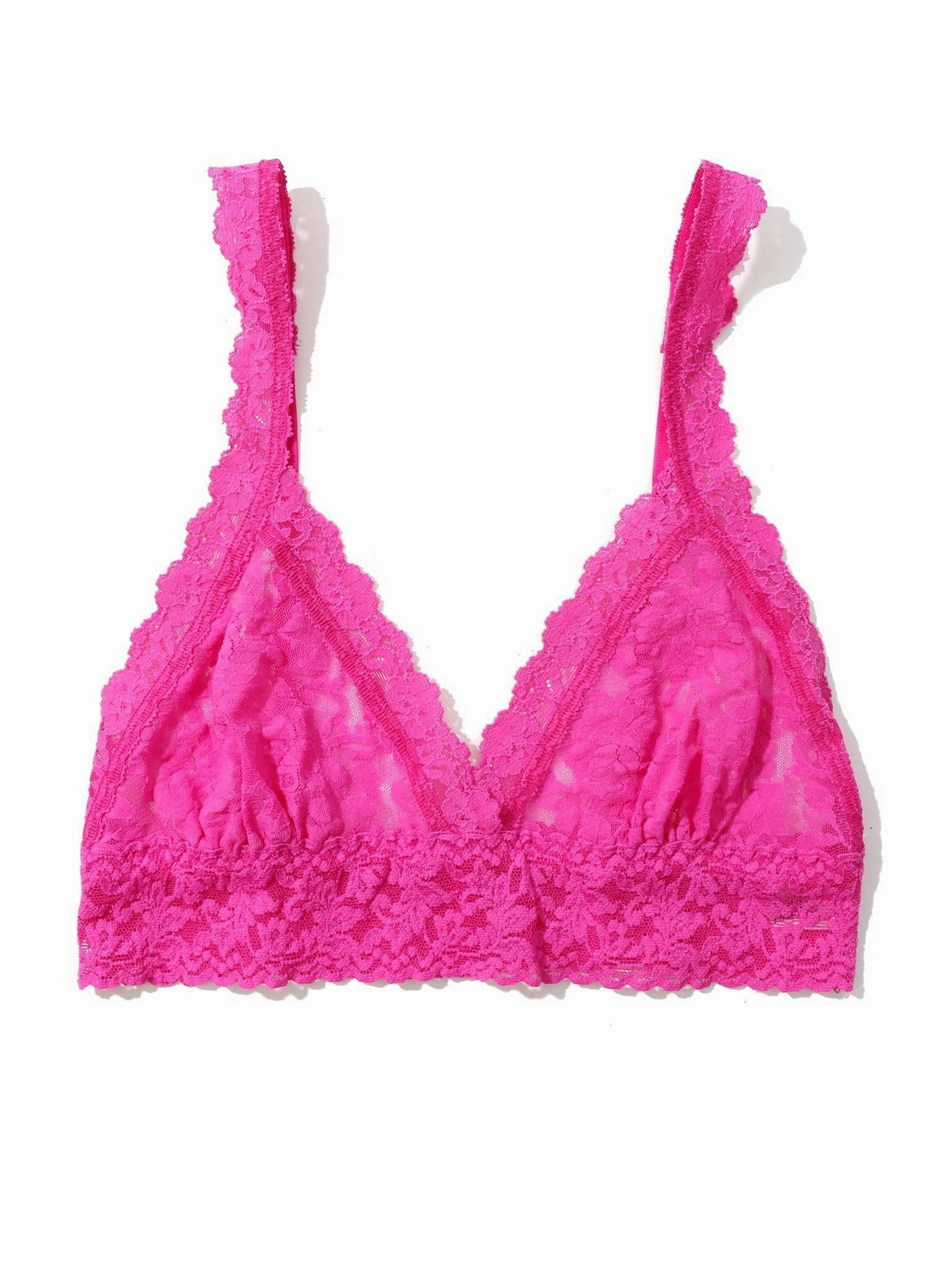 Signature Lace® Crossover Bralette  Marmalade Pink
