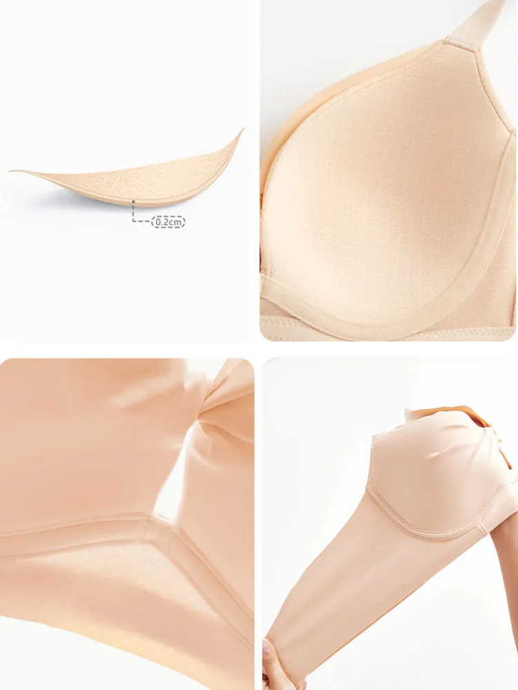 Skin-Friendly Knotted Bra for Enhanced Lift and Natural Shape