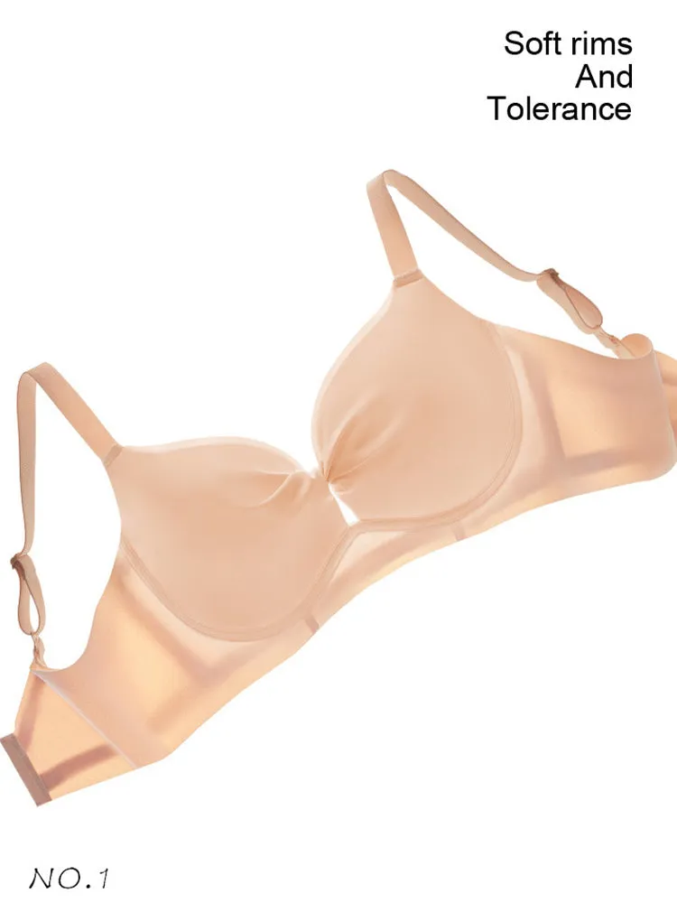Skin-Friendly Knotted Bra for Enhanced Lift and Natural Shape