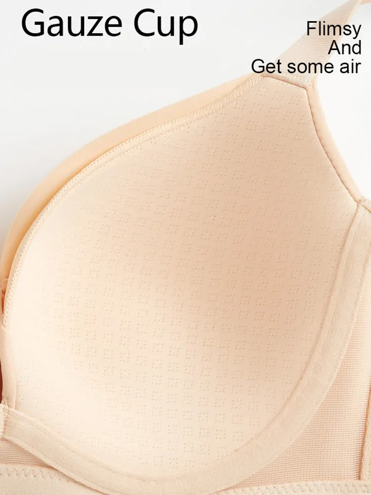 Skin-Friendly Knotted Bra for Enhanced Lift and Natural Shape