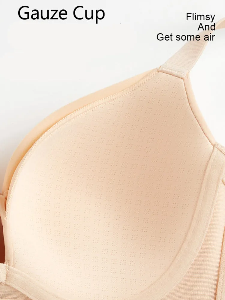 Skin-Friendly Knotted Bra for Enhanced Lift and Natural Shape