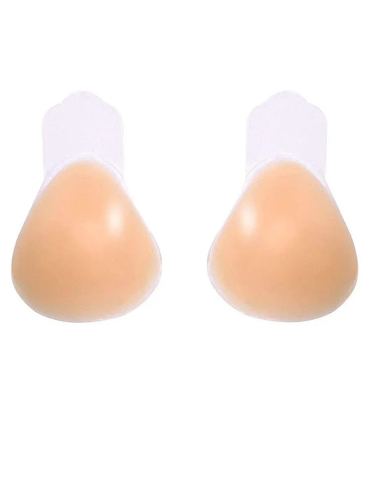 Smooth Silicone Teardrop Shape Invisible Lift Bra