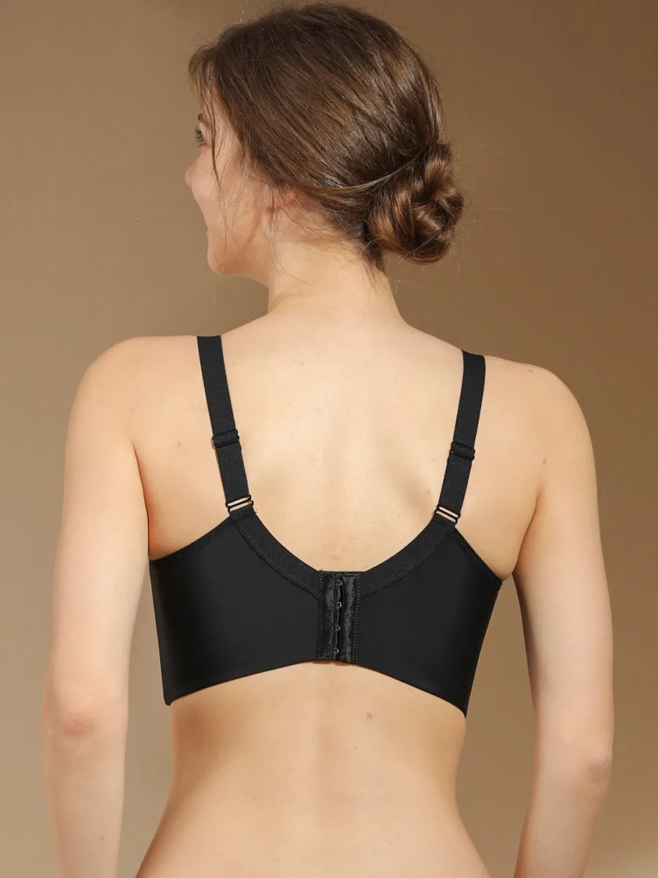 Solid Push Up Underwire T-Shirts Bras