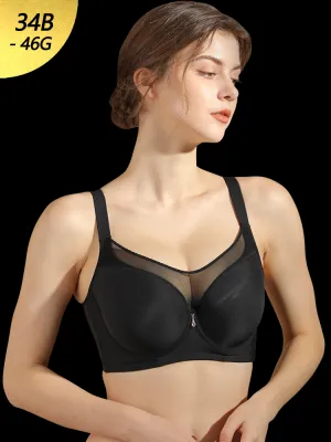 Solid Push Up Underwire T-Shirts Bras