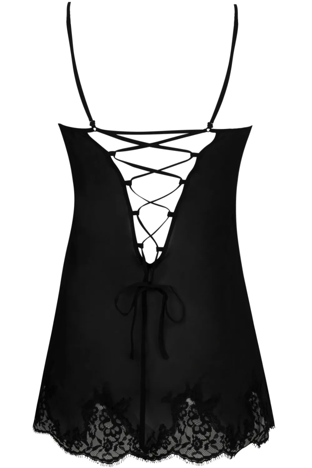 Splendeur Soie Crepe Silk Mini Nightie