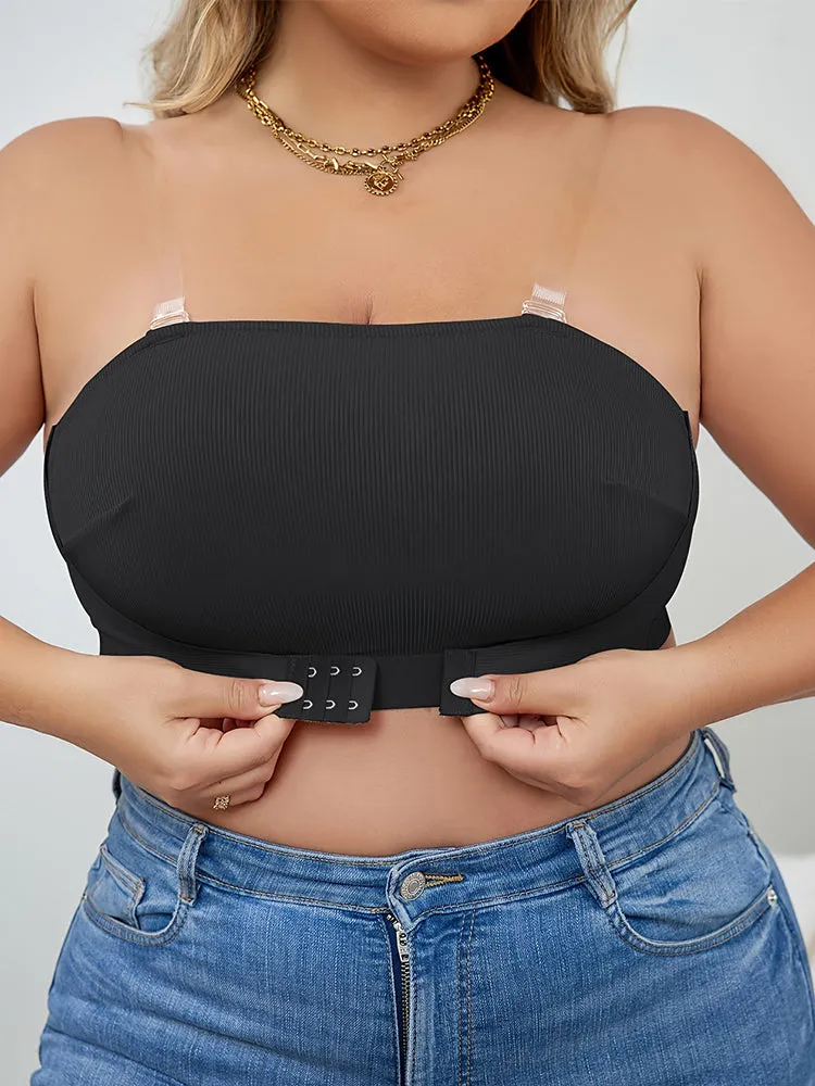 Strapless Bralettes Push-Up Seamless Non-Slip Front Closure Bras