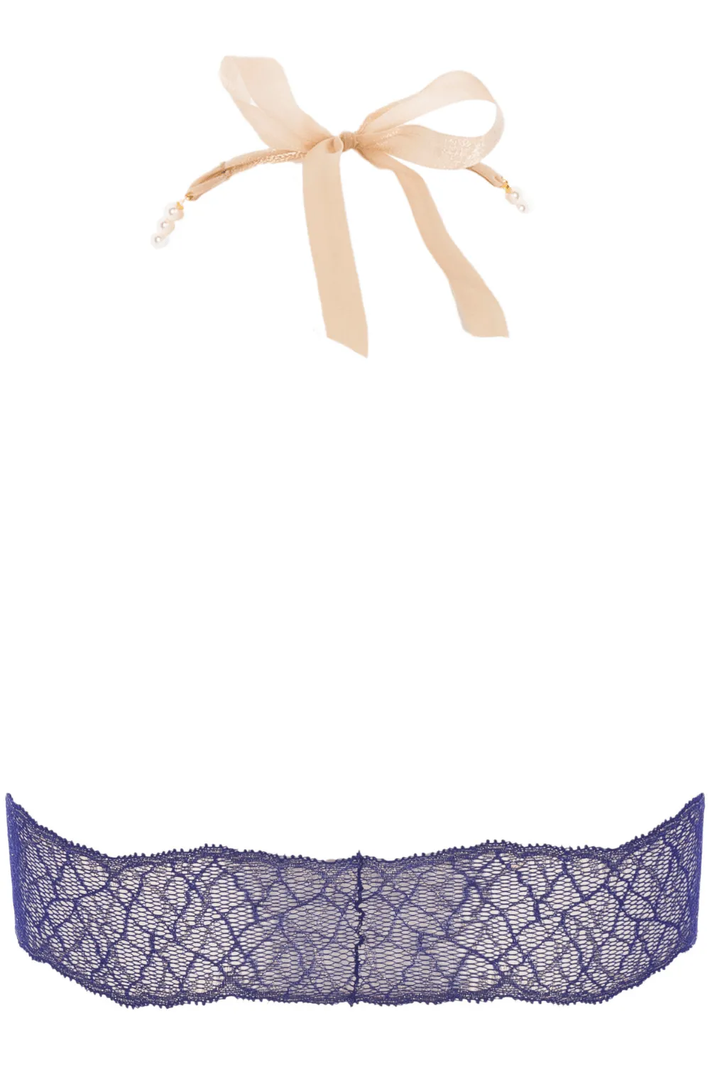 Sydney Pearl Bra Blue, Size XL