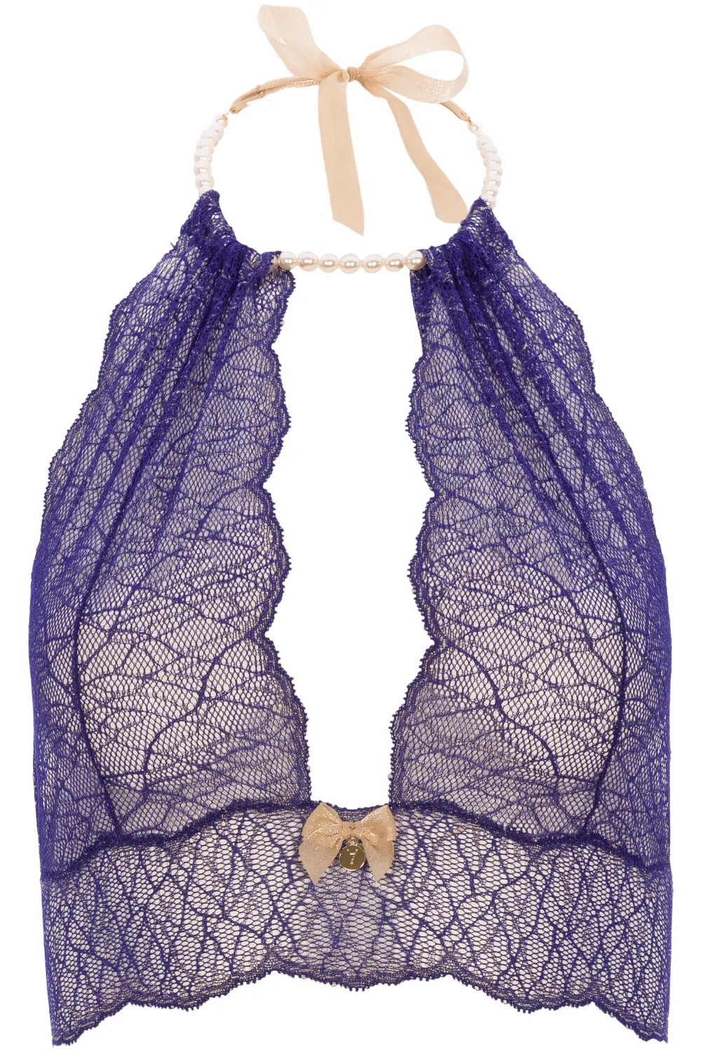 Sydney Pearl Bralette Blue