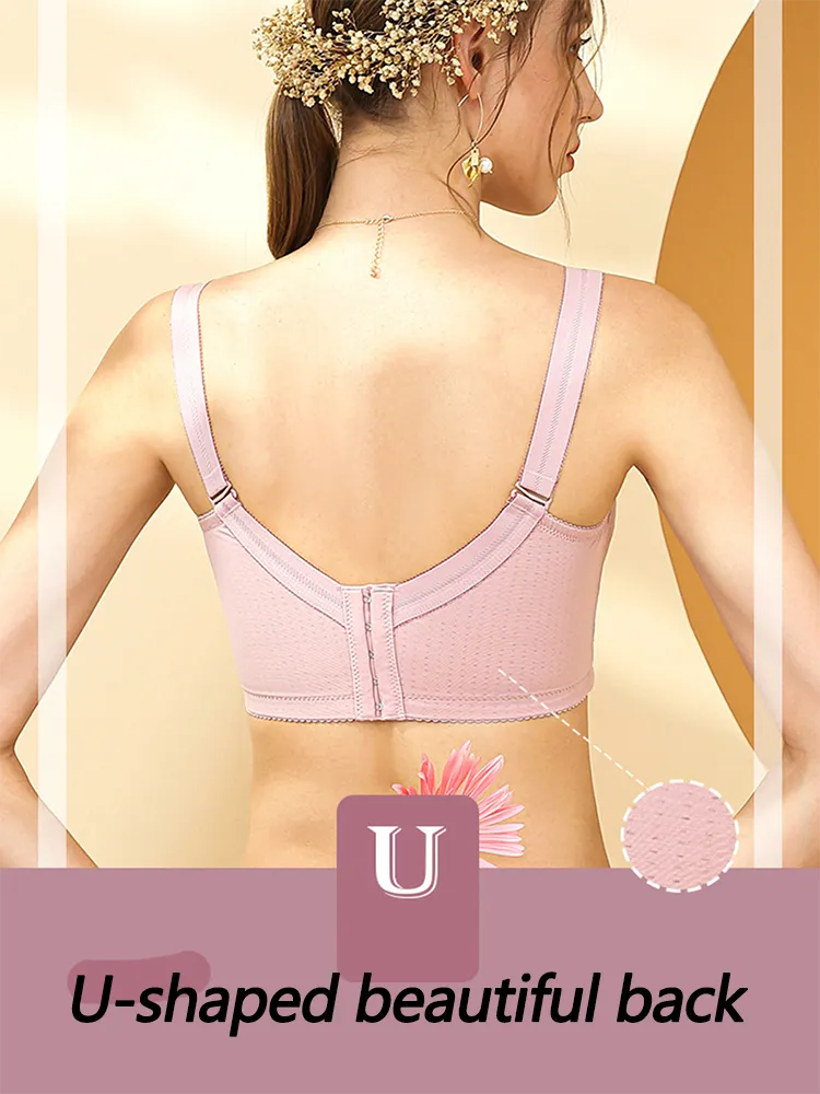 Ultra Thin Lace Sexy Wireless Minimizer Bra