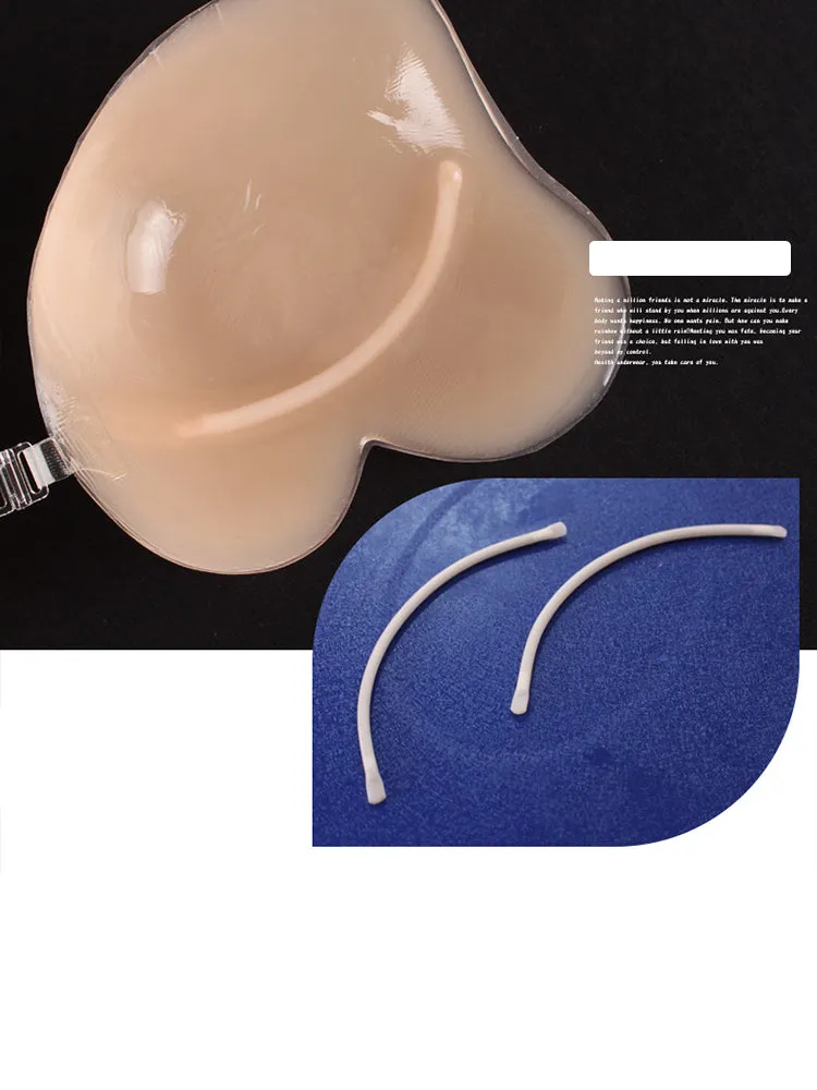 Underwire Style Push Up Wedding Dress Silicone Invisible Bra