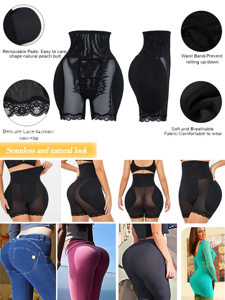 Women's High Waist Hip Enhancer Seamless Hip Pads Shapewear