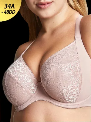 Women's Sexy Lace Design Lightweight Underwire Bras