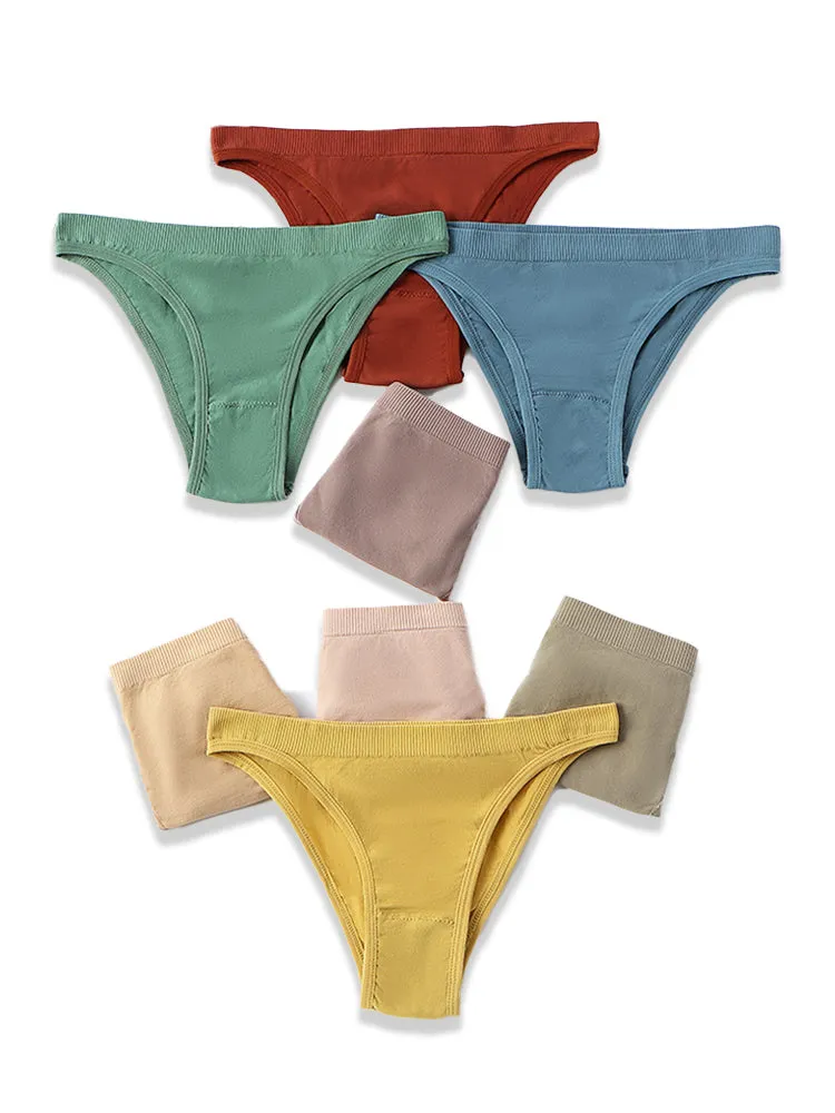 Women's Sexy Low-Rise Seamless Sports T-Back Thong