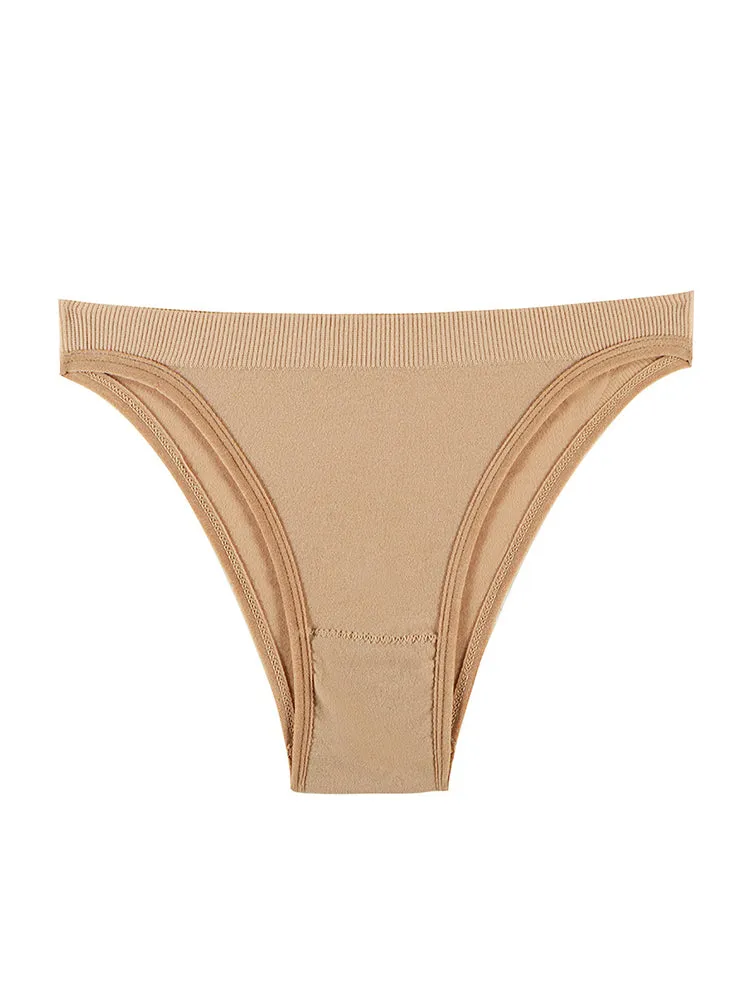 Women's Sexy Low-Rise Seamless Sports T-Back Thong