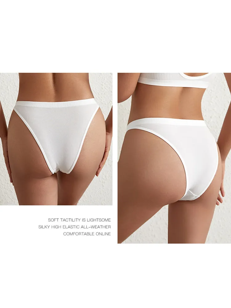 Women's Sexy Low-Rise Seamless Sports T-Back Thong