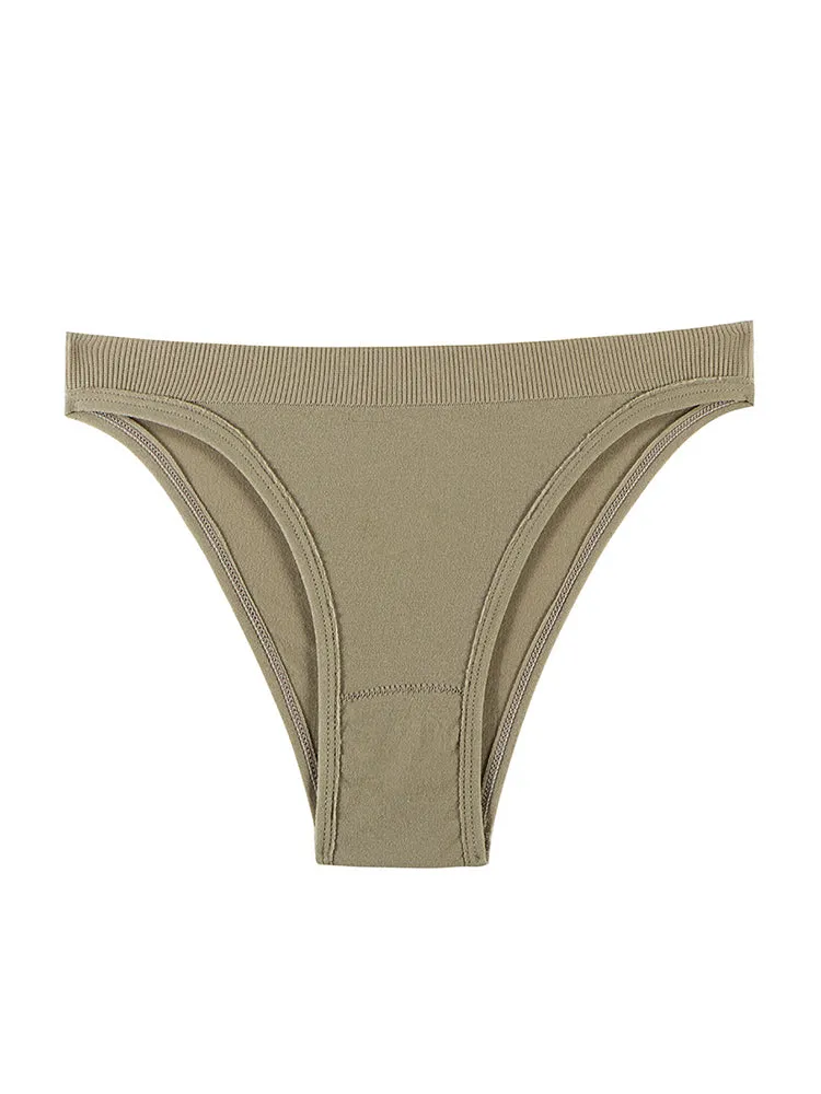 Women's Sexy Low-Rise Seamless Sports T-Back Thong